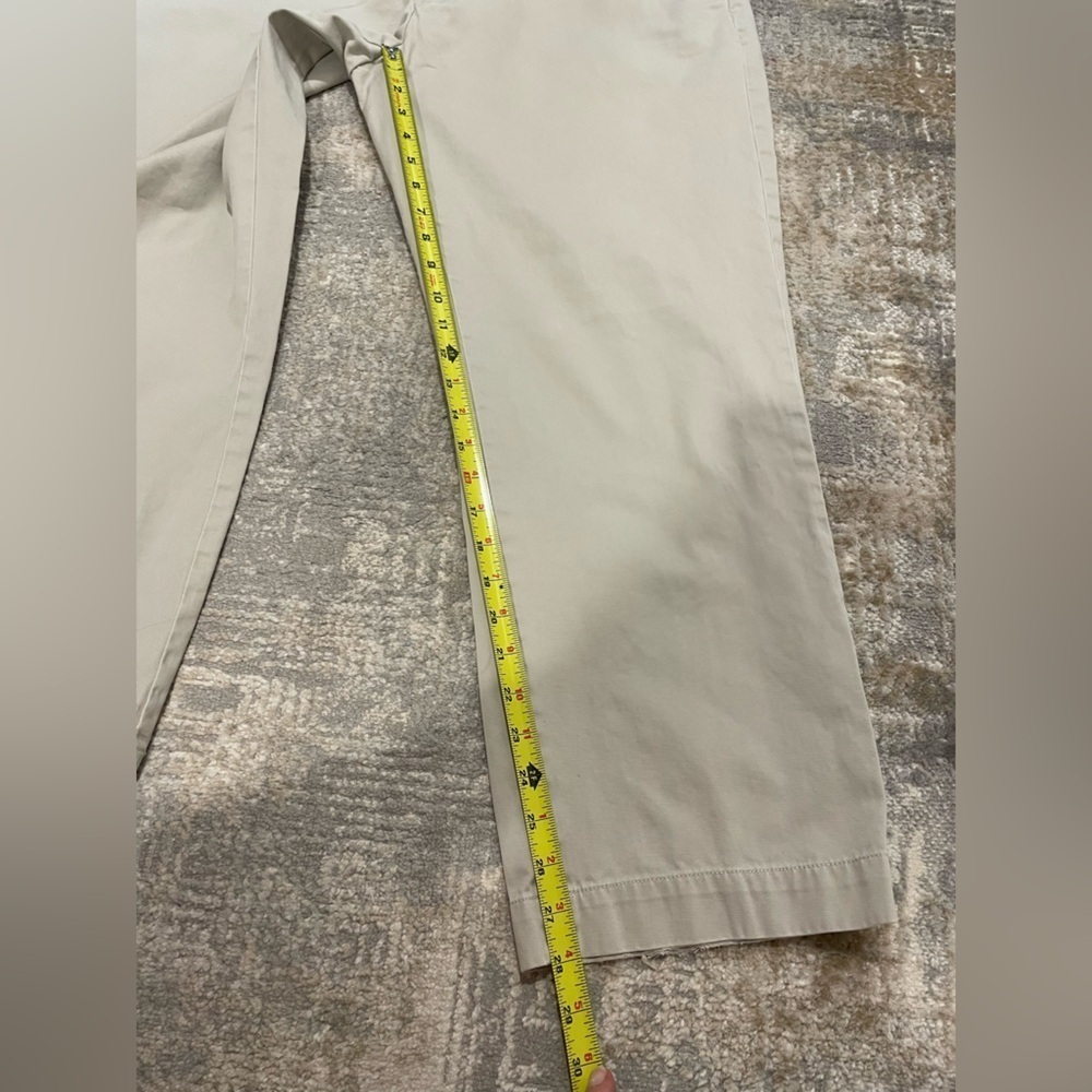 Vintage Polo Ralph Lauren Preston Pant Men’s 38x30 Tan Khaki Preppy Chino - Picture 6 of 11